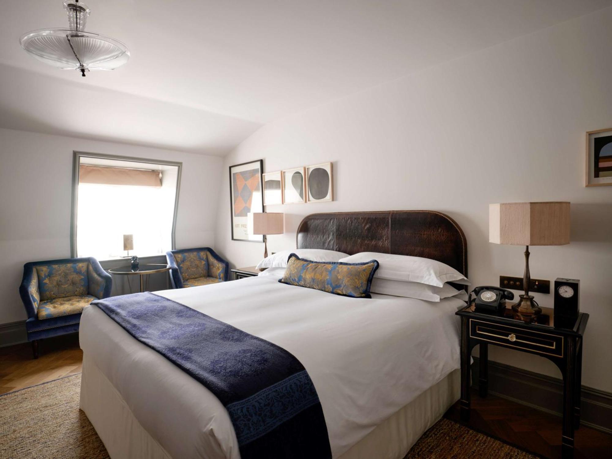Nomad London Hotel Luaran gambar A bedroom at the hotel